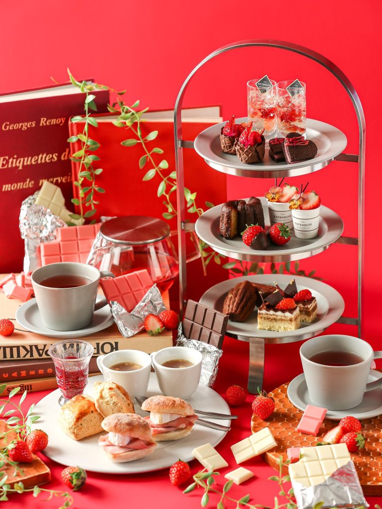 名古屋JRゲートタワーホテル15F THE GATEHOUSEのChocolate Berry Afternoon Tea